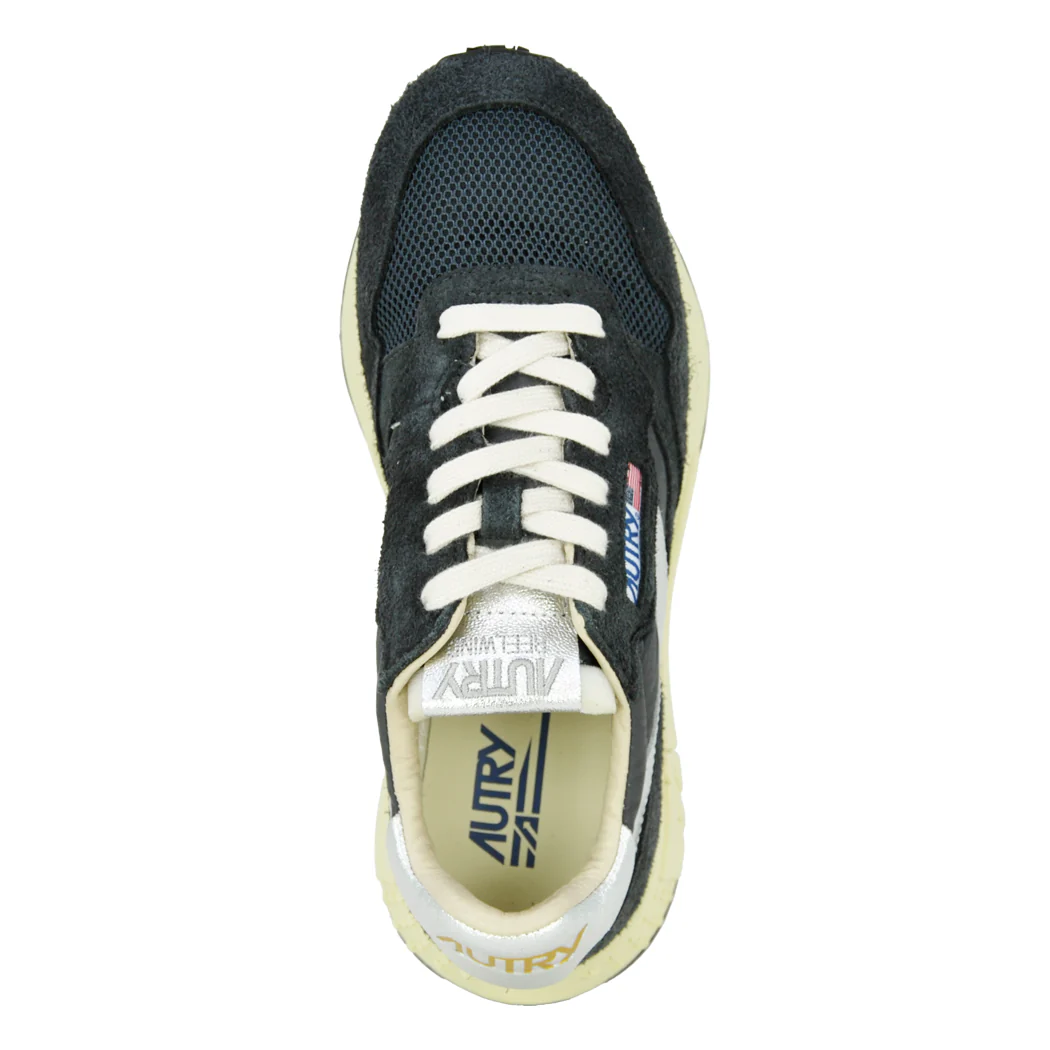 Reelwind-MU03 Nylon Suede Tie Sneaker - Image 3