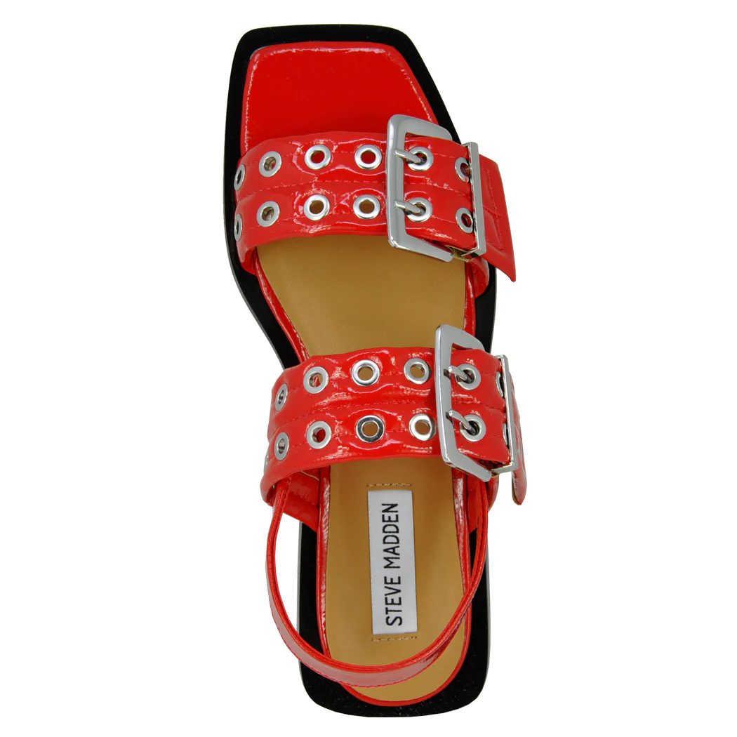 Sandria Flat Double Buckle Sandal - Image 3