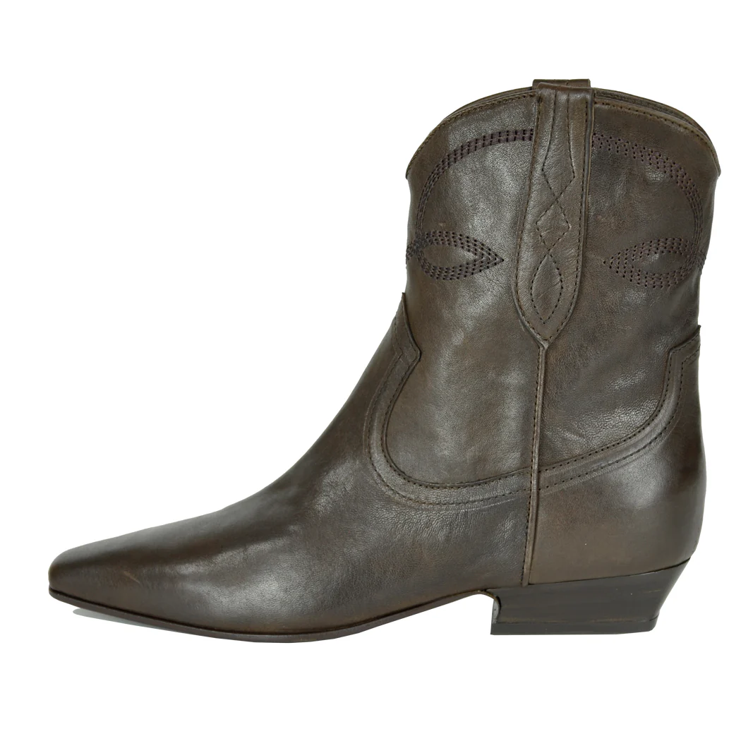 Soph Leather Western Boot - Image 4