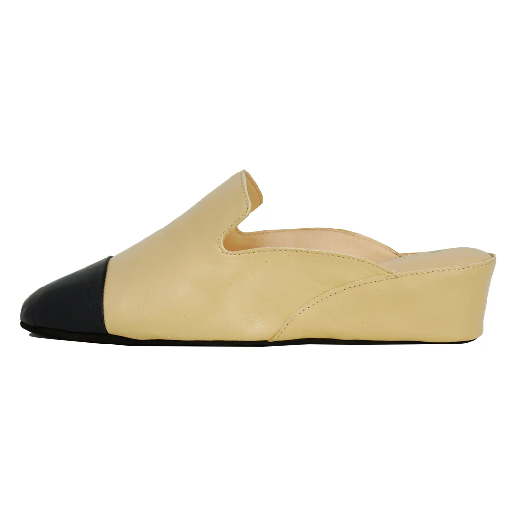 Stacy Leather Cap Toe Slipper - Image 4
