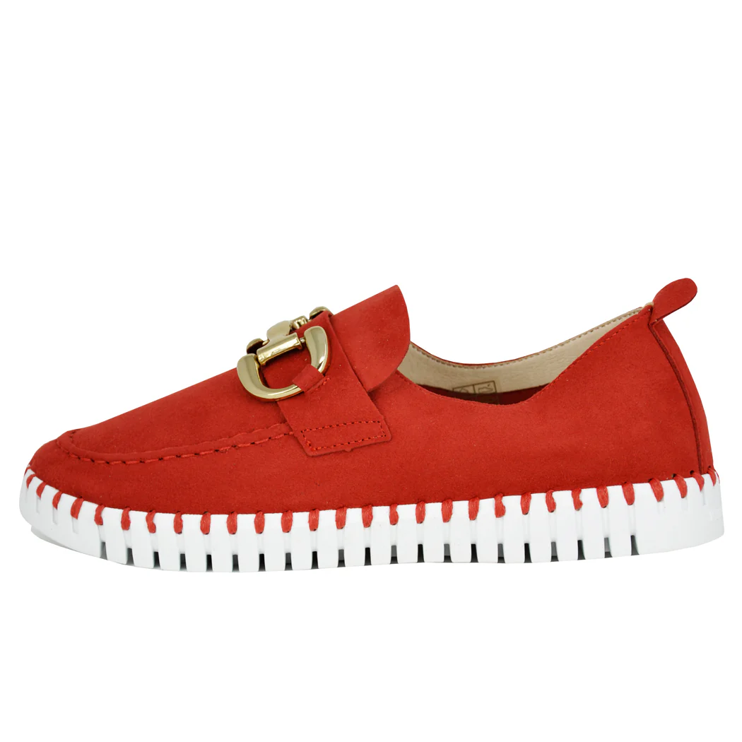 Tulip-3874 Suede Ornament Moc - Image 4