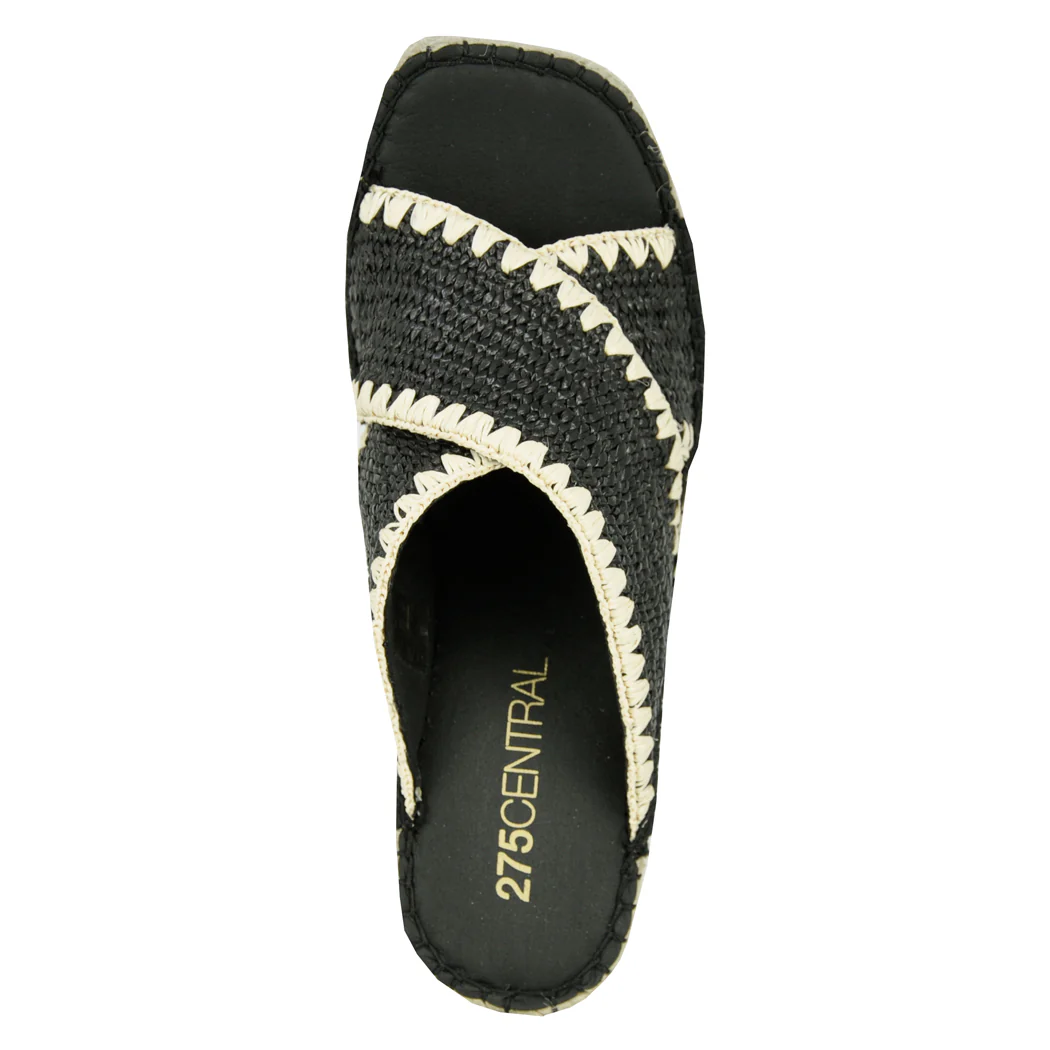 Viola Raffia Espadrille Wedge - Image 3