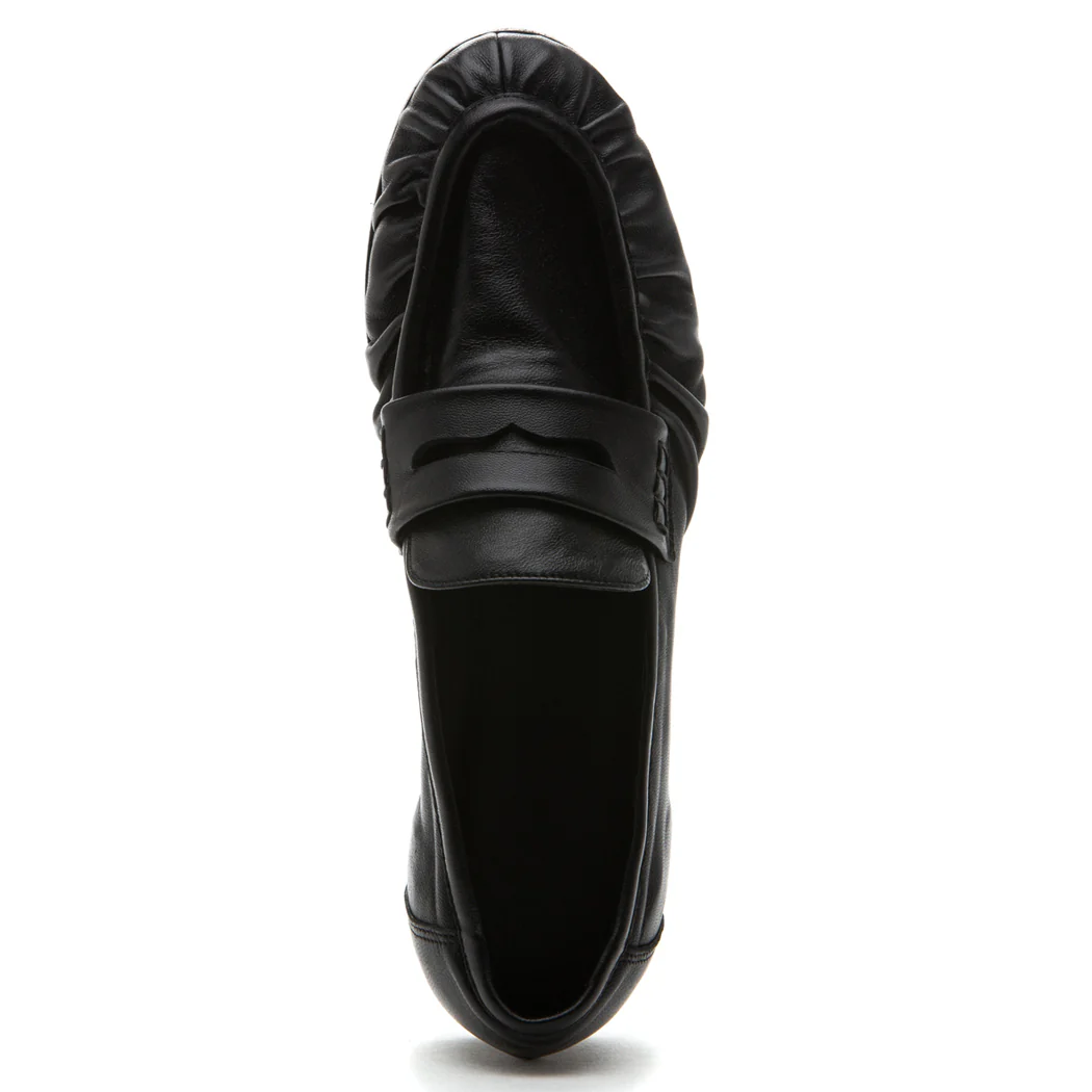 Viola Leather Flat Moc - Image 3