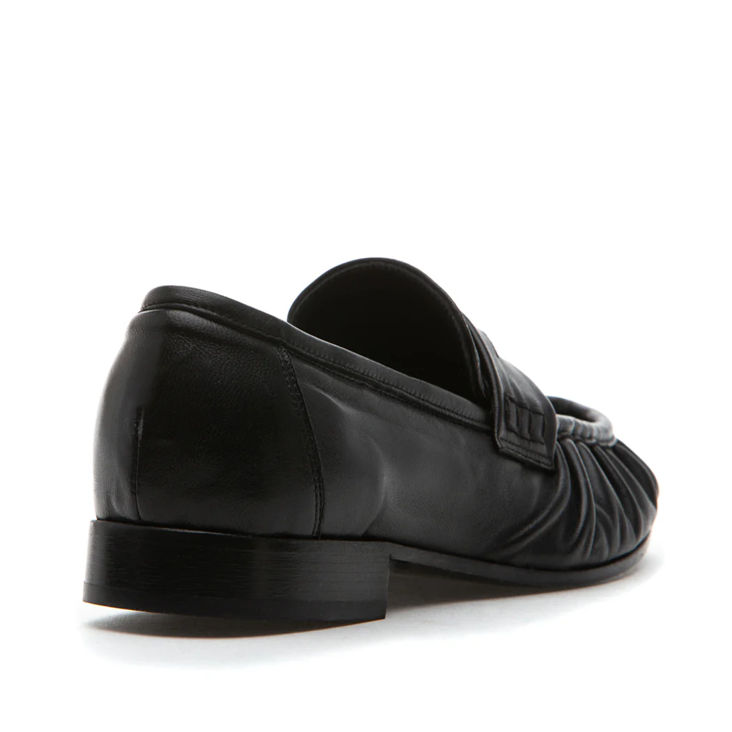 Viola Leather Flat Moc - Image 4