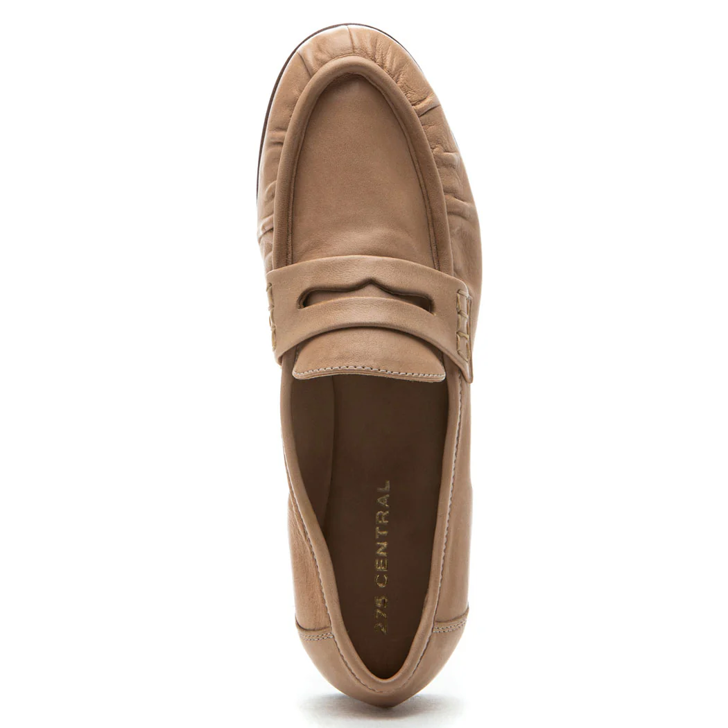 Viola Leather Flat Moc - Image 3