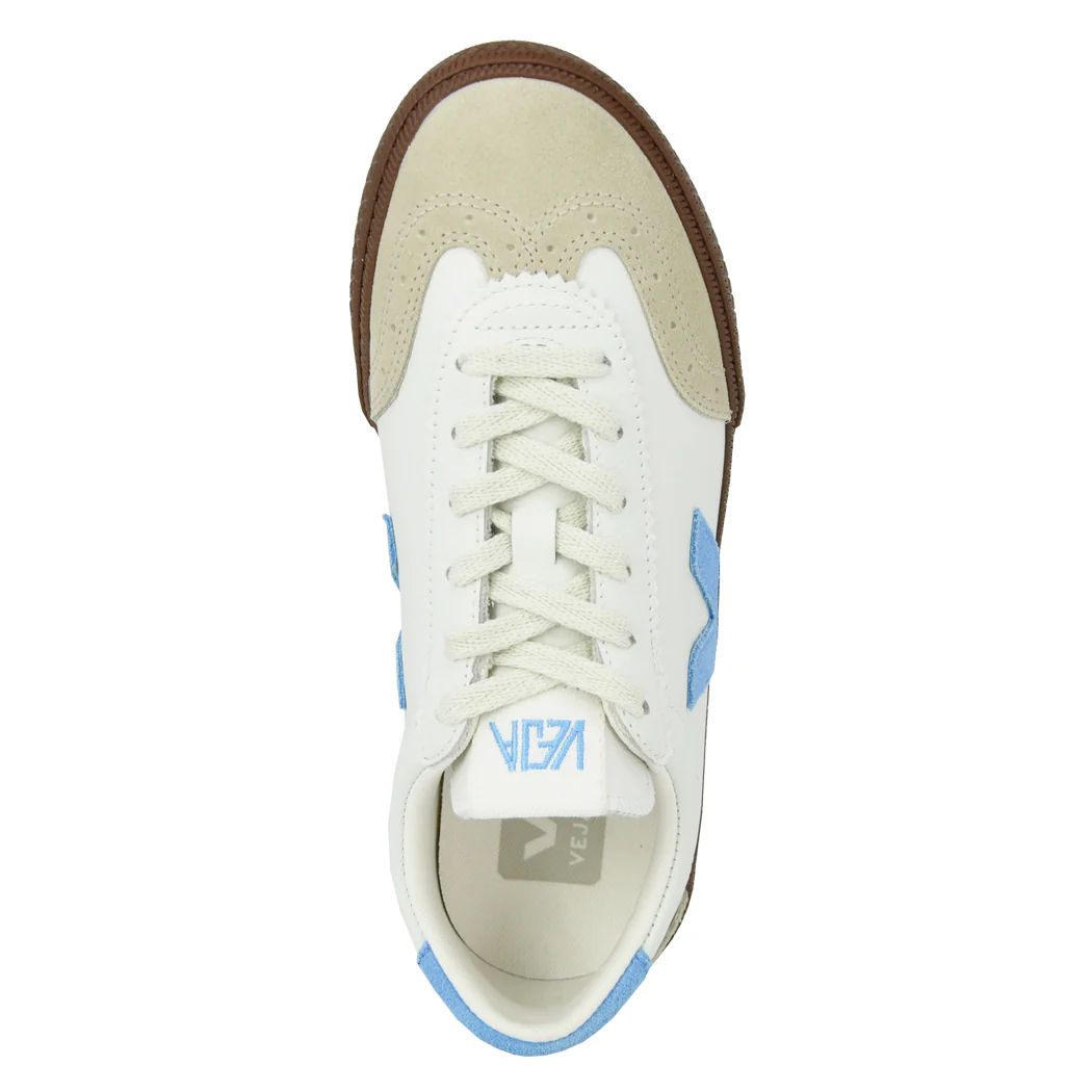 Volley-VO2020505 White Aqua Bark Sneaker - Image 3