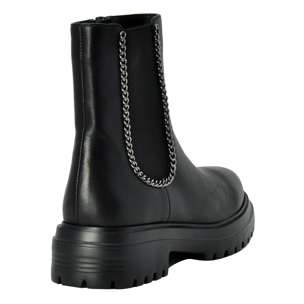 Zetta Leather Platform Bootie - Image 3